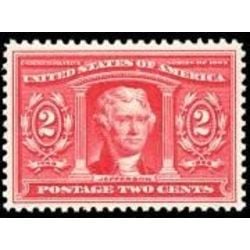 us stamp postage issues 324 jefferson 2 1904