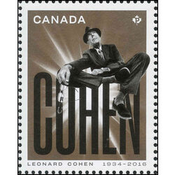 canada stamp 3195c leonard cohen sitting 2019