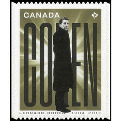 canada stamp 3197 leonard cohen standing 2019