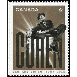 canada stamp 3198 leonard cohen sitting 2019