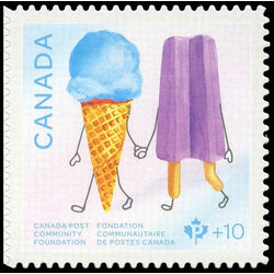 canada stamp b semi postal b29 canada post community foundation 2019