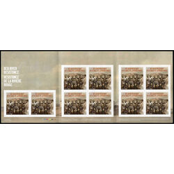 canada stamp bk booklets bk735 red river resistance 2019