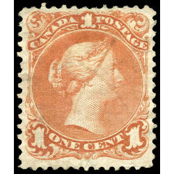 canada stamp 22b queen victoria 1 1868 u vf 009