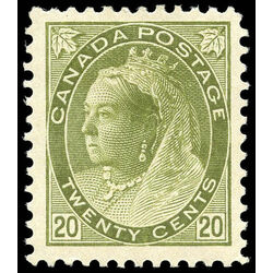 canada stamp 84 queen victoria 20 1900 m vf 015