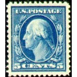 us stamp 355 washington 5 1909