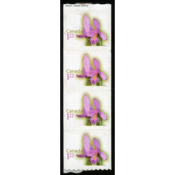 canada stamp 2359i rose pogonia 2010 M VFNH STRIP 4 END