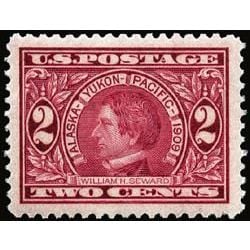 us stamp postage issues 370 william h seward 2 1909