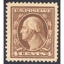 us stamp postage issues 377 washington 4 1910