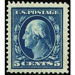 us stamp postage issues 378 washington 5 1910