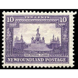 newfoundland stamp 179 war memorial 10 1931