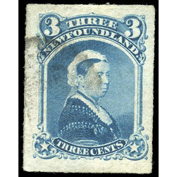 newfoundland stamp 39 queen victoria 3 1877 u xf 009