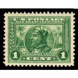 us stamp postage issues 397 balboa 1 1913
