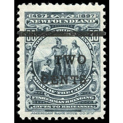 newfoundland stamp 127 colony seal 1920 m vf 006