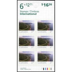 canada stamp bk booklets bk740 cabot trail cape breton island ns 2020
