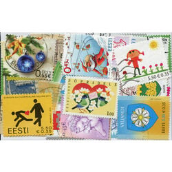 estonia estland stamp packet