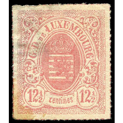 luxembourg stamp 20 coat of arms 12 1871