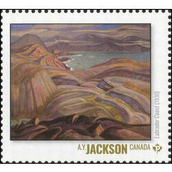 canada stamp 3242c labrador coast a y jackson 2020