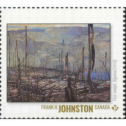 canada stamp 3242d fire swept algoma frank h johnston 2020