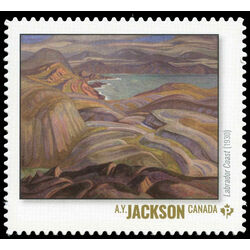 canada stamp 3243c labrador coast a y jackson 2020