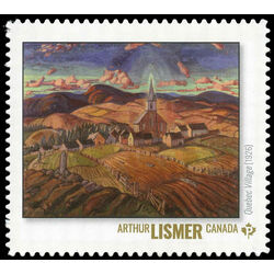 canada stamp 3243e quebec village arthur lismer 2020