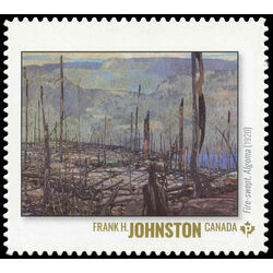 canada stamp 3243di fire swept algoma frank h johnston 2020