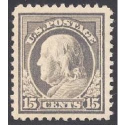 us stamp postage issues 514 franklin 15 1917
