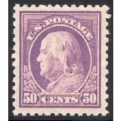 us stamp postage issues 517 franklin 50 1917