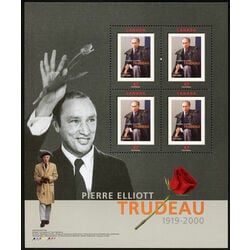 canada stamp 1909a portrait of trudeau 2001
