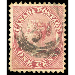 canada stamp 14ii queen victoria 1 1859 u vf 004