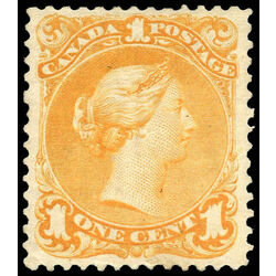 canada stamp 23 queen victoria 1 1869 m vf 023