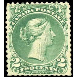 canada stamp 24b queen victoria 2 1868 m f 013