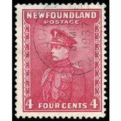 newfoundland stamp 189 prince of wales 4 1932 u f vf 003