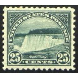 us stamp postage issues 568 niagara falls 25 1922