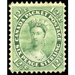 canada stamp 18 queen victoria 12 1859 m vf 015