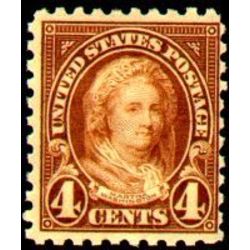 us stamp postage issues 585 martha washington 4 1923