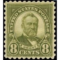 us stamp postage issues 589 grant 8 1923