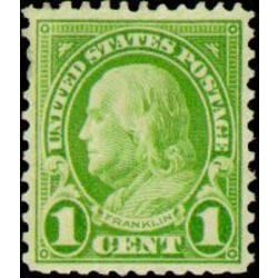 us stamp postage issues 632 franklin 1 1926