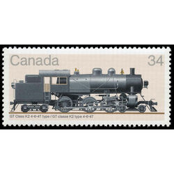 canada stamp 1071 gt class k2 4 6 4t type 34 1985