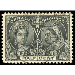 canada stamp 50 queen victoria diamond jubilee 1897 U VF 012