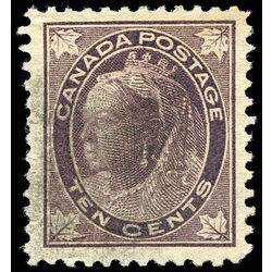 canada stamp 73 queen victoria 10 1897 u vf 011