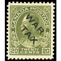 canada stamp mr war tax mr2c war tax 20 1915 m vfnh 008