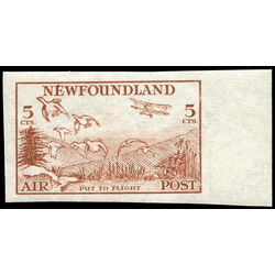newfoundland stamp c13a put to flight 5 1933 M VFNH SINGLE 002