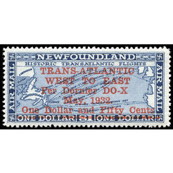 newfoundland stamp c12 historic transatlantic flights 1932 m vfnh 012
