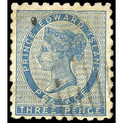 prince edward island stamp 2 queen victoria 3d 1861 u vf 008