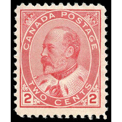 canada stamp 90i edward vii 2 1903 m fnh 002