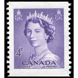 canada stamp 328as queen elizabeth ii 4 1953