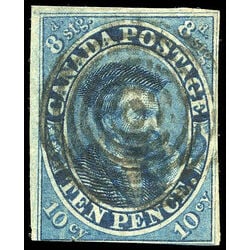 canada stamp 7 jacques cartier 10d 1855 U F 022