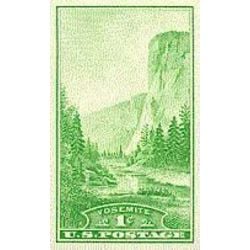 us stamp postage issues 769a yosemite single 1 1935