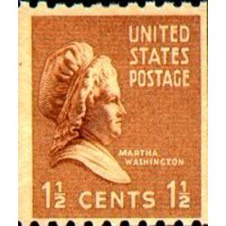 us stamp postage issues 849 martha washington 1 1939