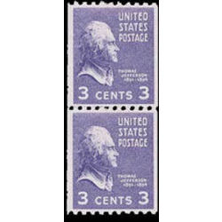us stamp postage issues 851pa thomas jefferson 6 1939